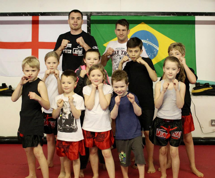 muay thai kids shot